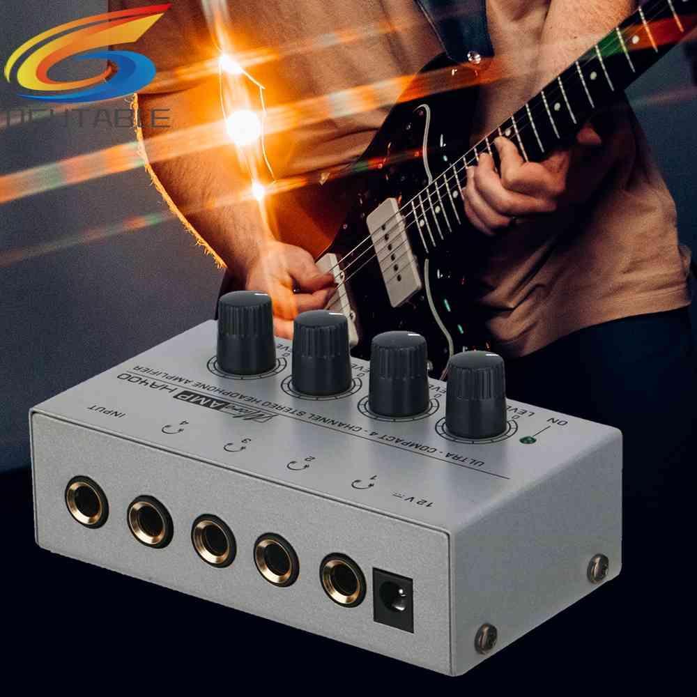 Ultra Bộ Khuếch Đại Âm Thanh 4 Kênh Chuyên Dụng Cho Studio