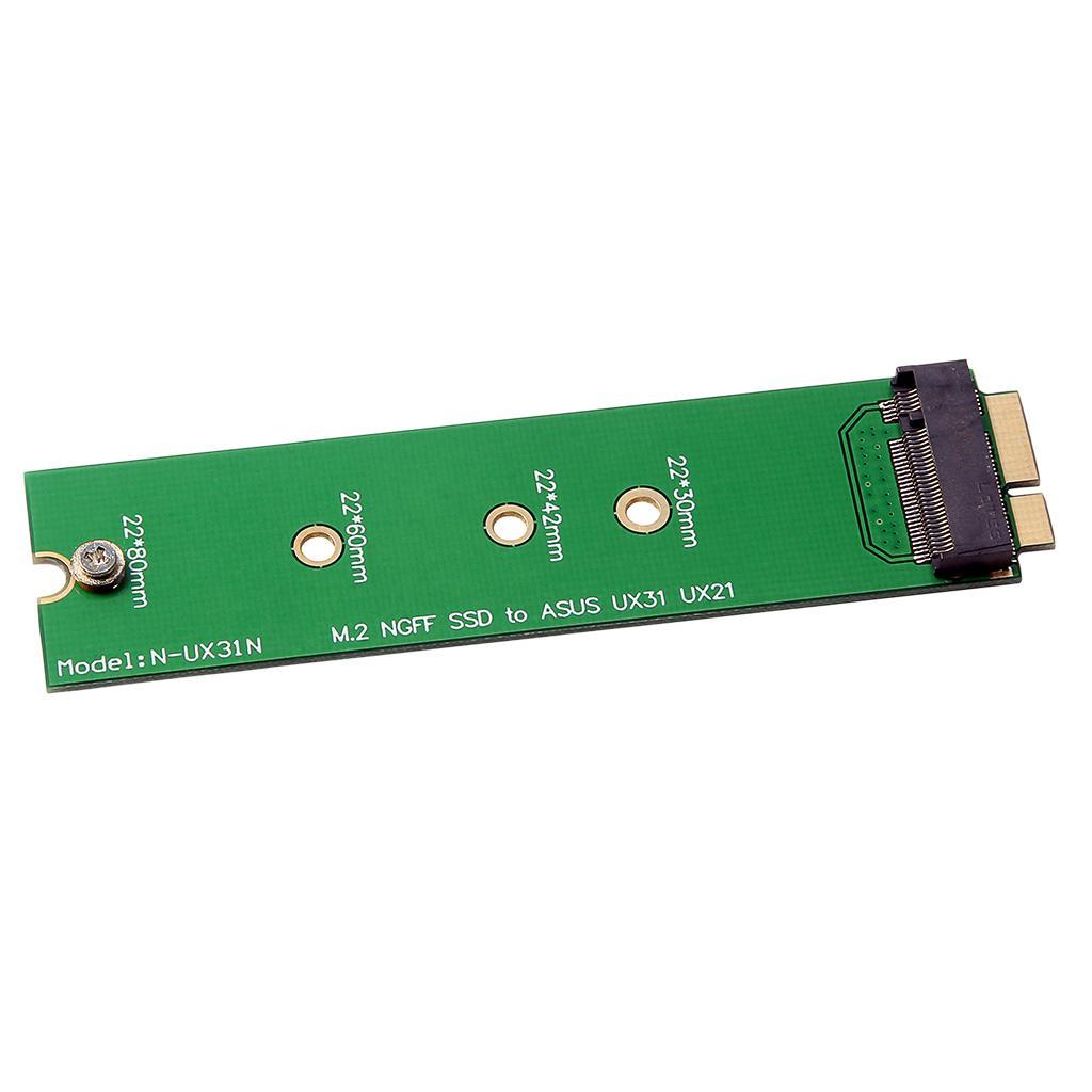 N-UX31N M.2 NGFF SSD to 6+12Pin Adapter Card ASUS UX31 UX21 Laptop