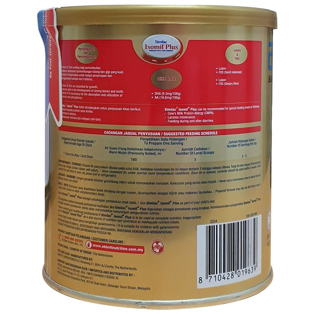 Sữa Bột Isomil Plus (400g)