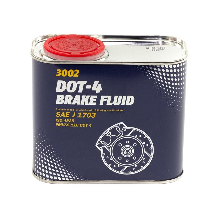 Dầu Phanh/ Thắng MANNOL 3002-05ME Dot-4 Brake Fluid 0.5L