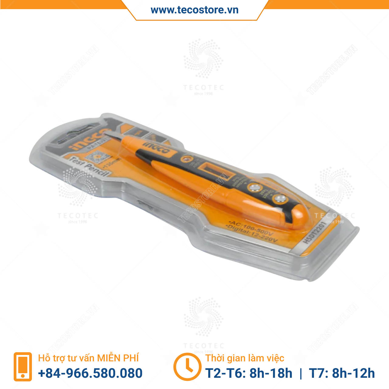 Bút thử điện điện tử INGCO HSDT2201