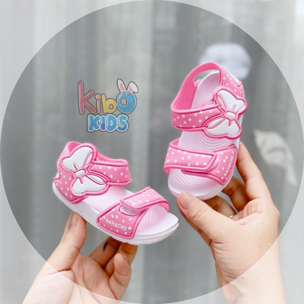 Cho Bé Sandal Xốp Cho Bé Gái Siêu Nhẹ Siêu Bền Size từ 3 Tháng