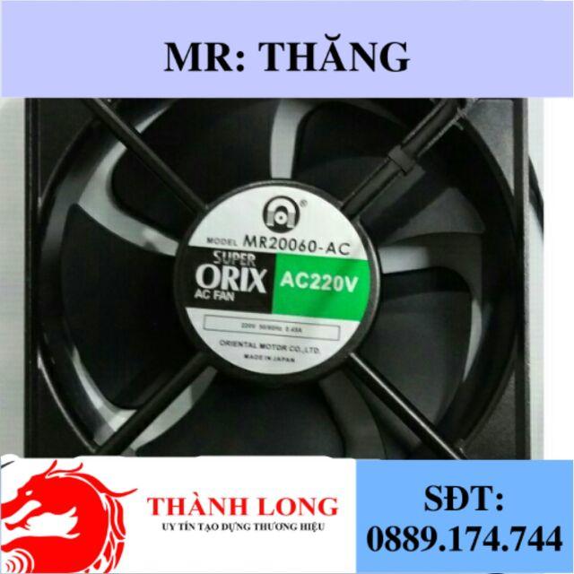 Quạt thông gió ORIX MR20060, quạt tản nhiệt, làm mát không khí