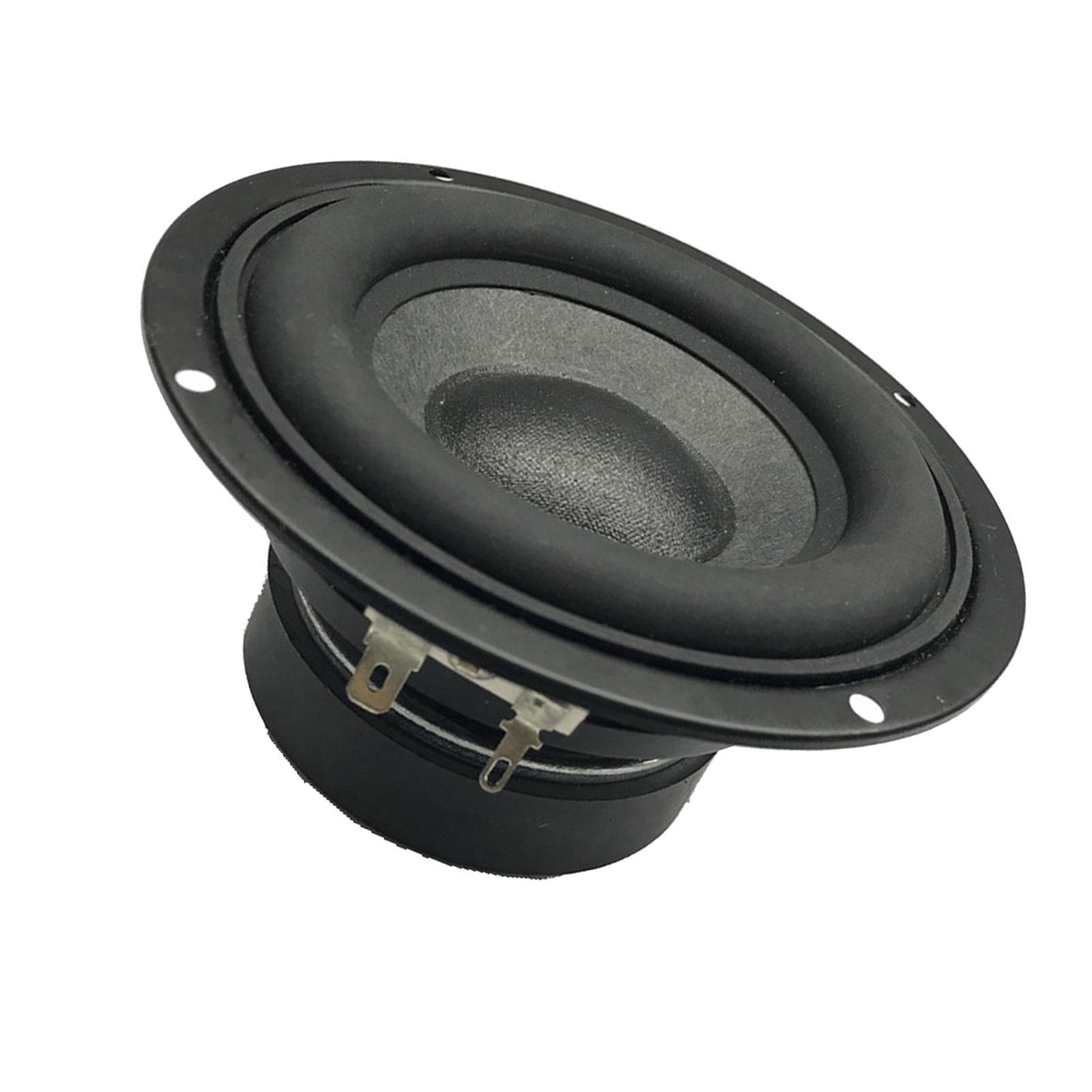 Mini Woofer Subwoofer Speaker Rubber Edge Stereo Low Noise for Car Travel