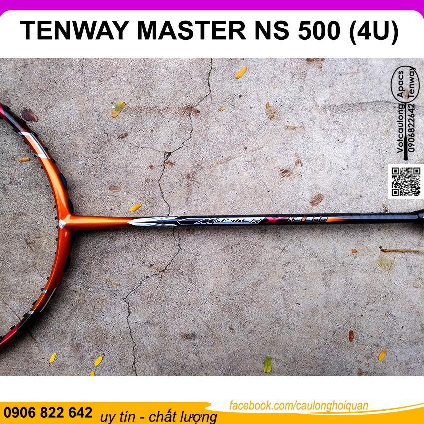 Vợt cầu lông Tenway Master NS 500 (4U) | Vợt cân bằng, đậm chất nam tính, đập cầu mạnh mẽ