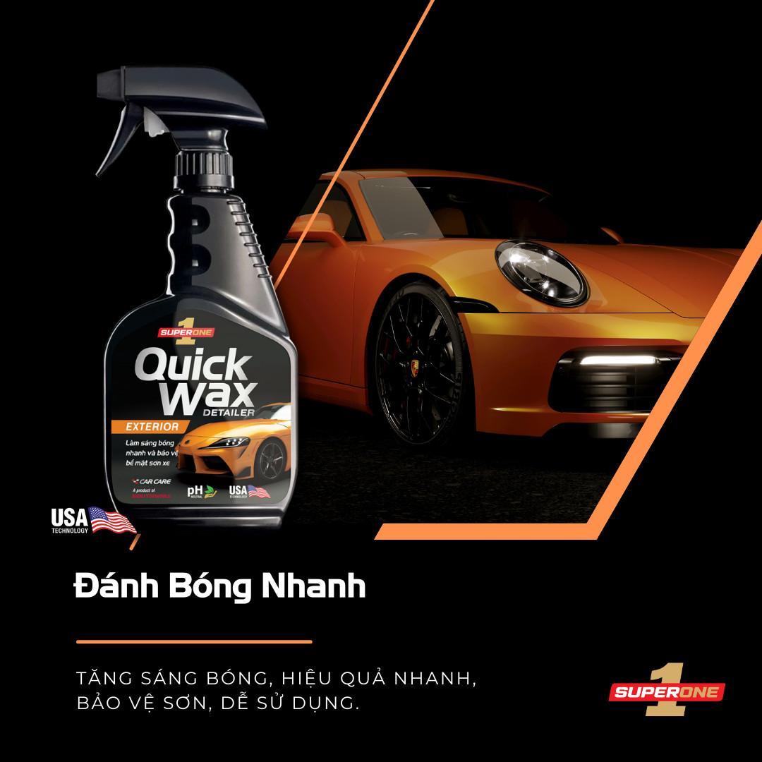 Dung Dịch Đánh Bóng Nhanh Sơn Ô Tô SUPERONE Quick Wax Detailer - Exterior SOUTHWALL A202