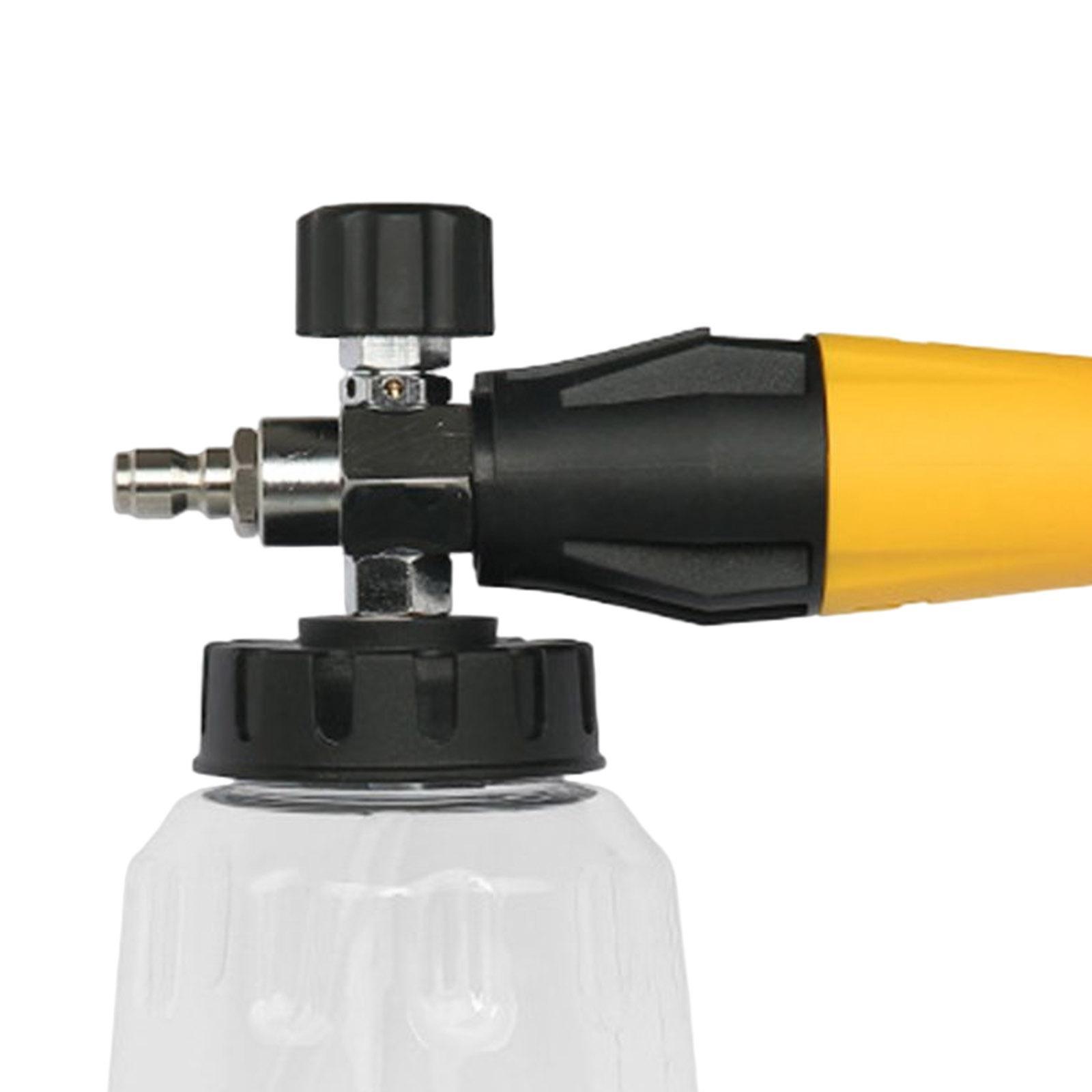 Car Wash Foam Sprayer Adjustable Garden Water Bottle for