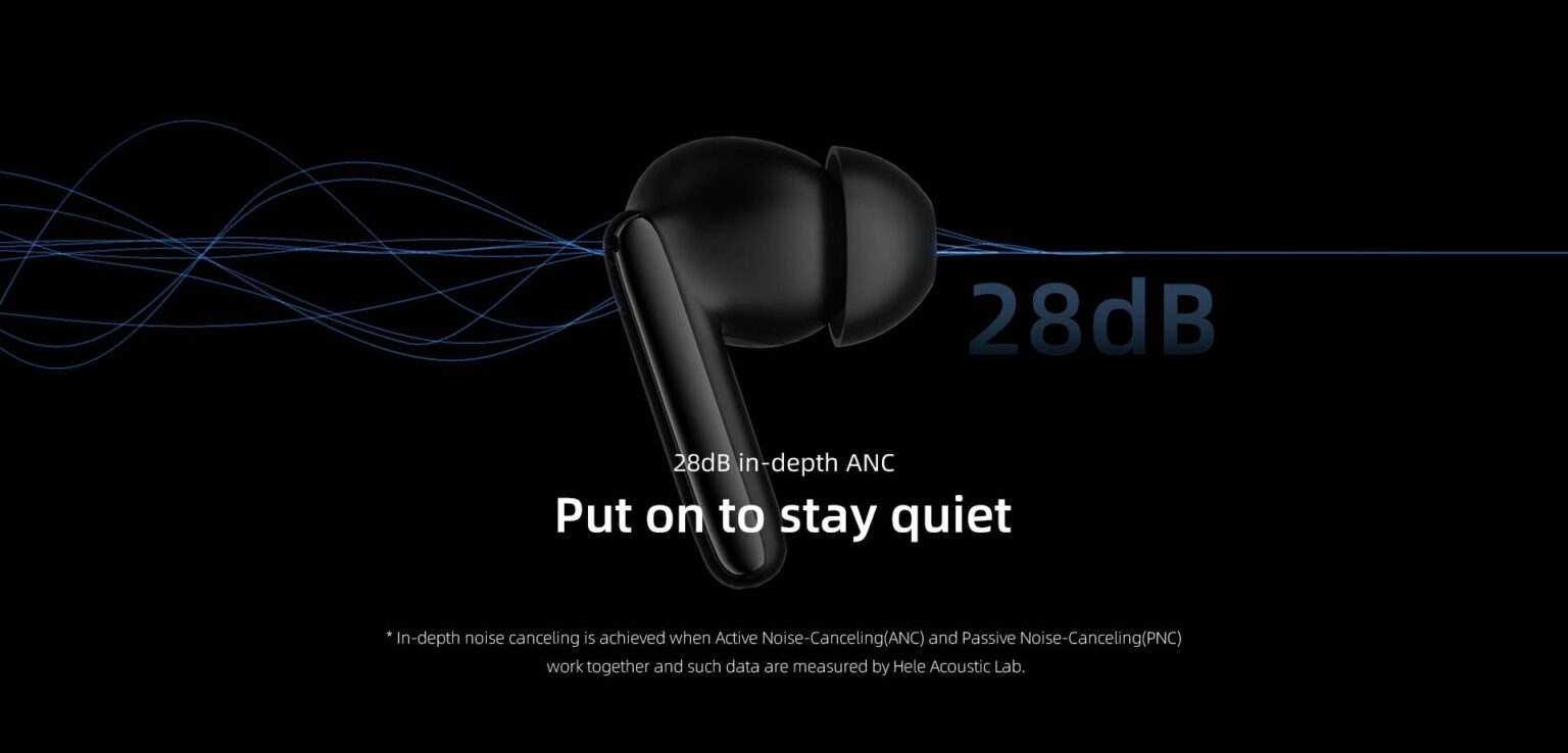 Tai nghe Bluetooth True Wireless QCY T13 ANC2 - Hàng Chính Hãng
