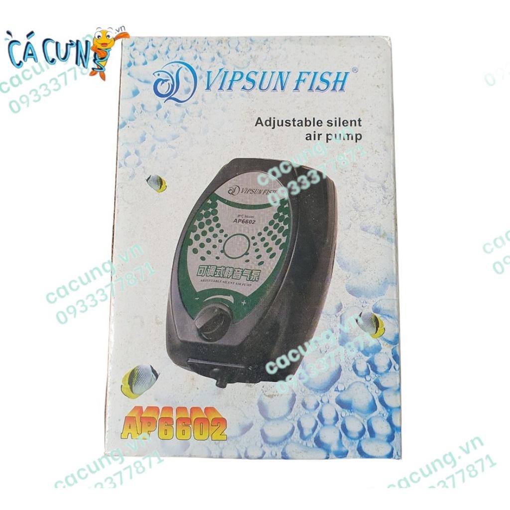 Máy Bơm Sủi Oxy Vipsun AP-6602 cho hồ cá