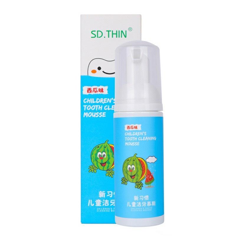 Kem Đánh Răng Tạo Bọt Cho Bé Hương Vị Dâu Tây, Cam Và Dưa Hấu