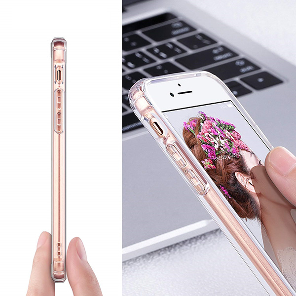Ốp lưng kính cường lực trong suốt cho Iphone 6 Plus - Iphone 6S Plus