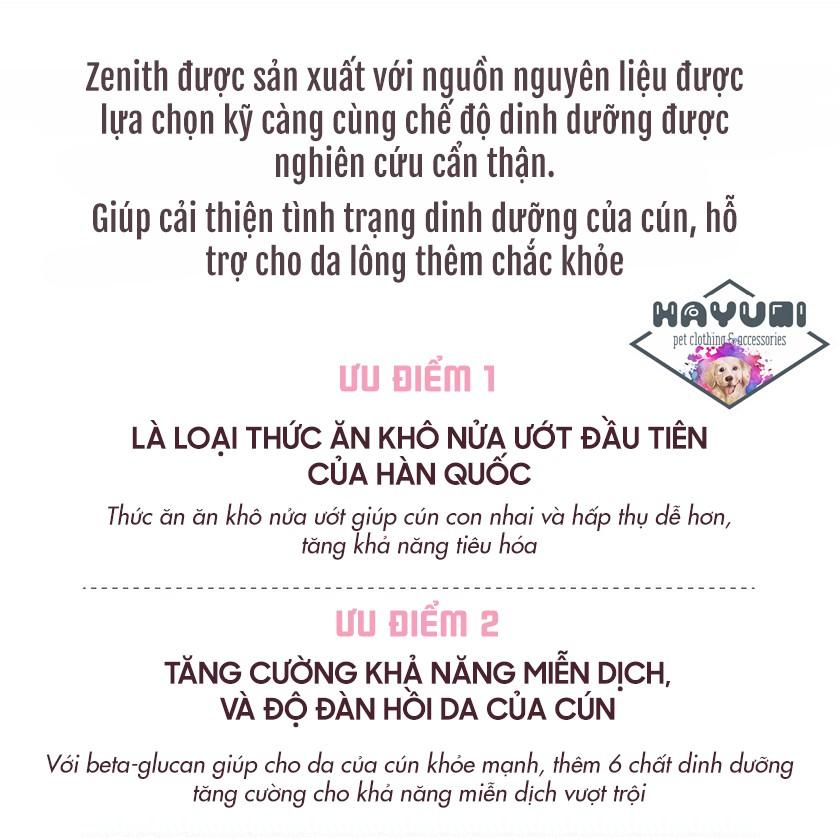 GÓI 1.2KG / 3KG - HẠT MỀM ZENITH CHO CHÓ CON VÀ CHÓ TRƯỞNG THÀNH