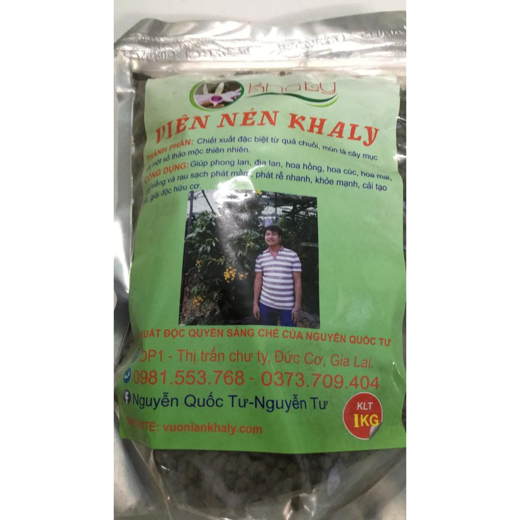 Phân Viên nén Khaly – Bổ sung dưỡng chất cho phong lan, hoa kiểng, hoa hồng