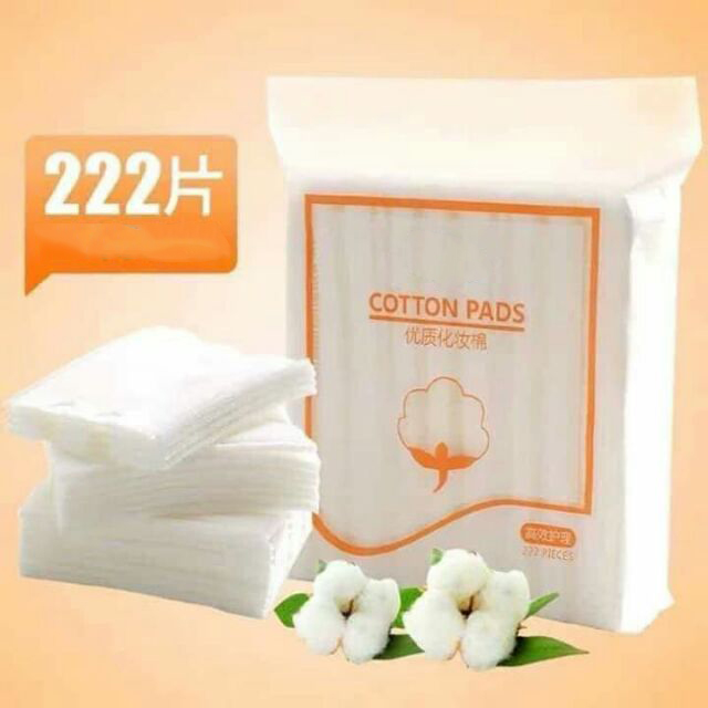 Bộ 222 Miếng Bông Tẩy Trang Cotton Pads