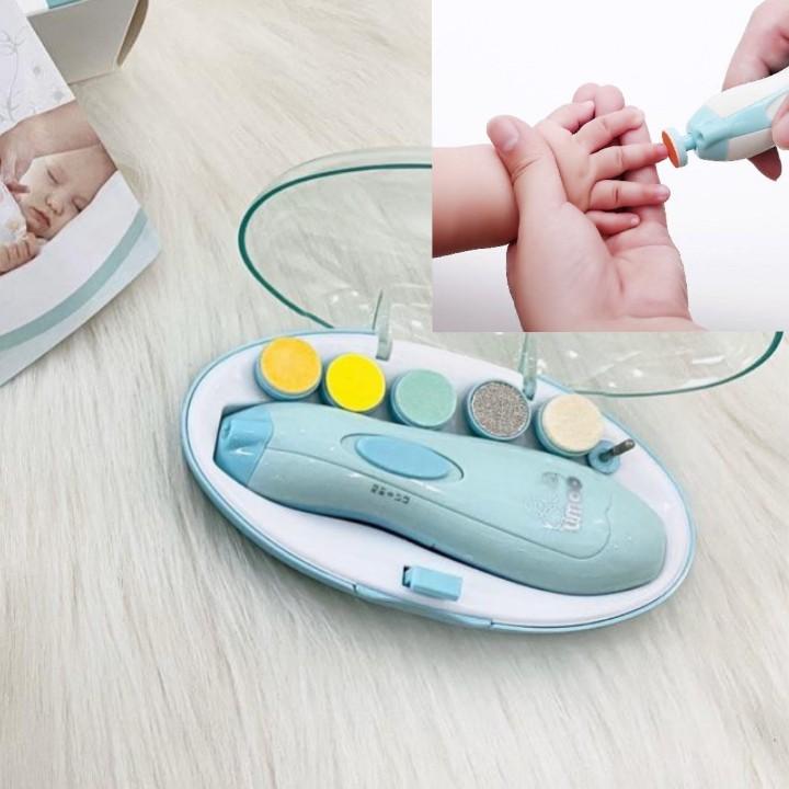 Máy dũa móng tay tự động cho trẻ Comfybaby ME4450, cắt móng tay an toàn cho bé, mài móng tay cho trẻ sơ sinh