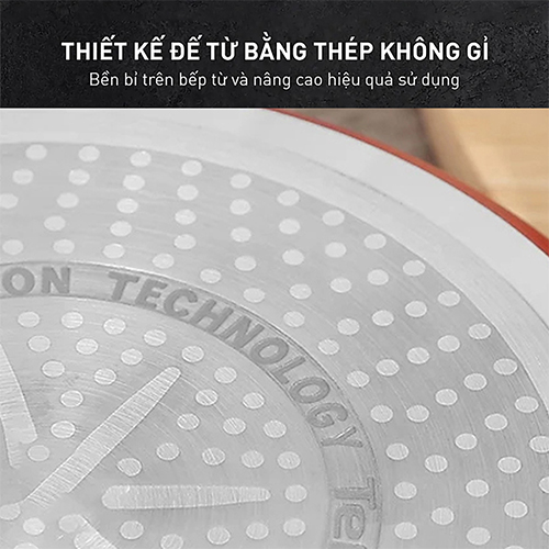 Chảo sâu lòng chống dính đáy từ Tefal So Chef 24cm G1358496/28cm G1358696 - Hàng chính hãng