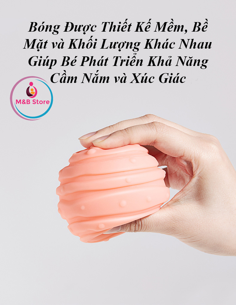 Bộ 10 Bóng Phát Triển Xúc Giác - KUB