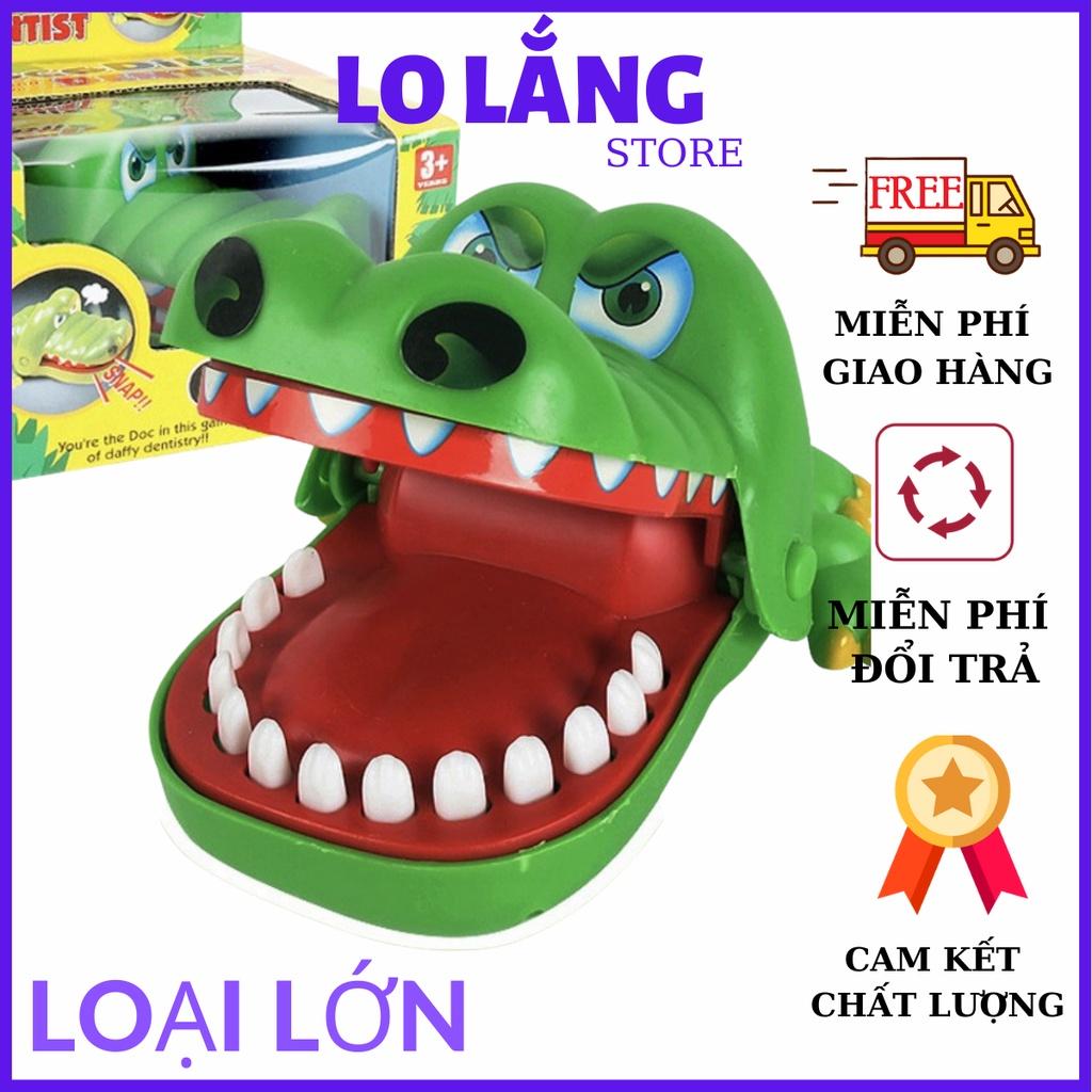 [SIZE LỚN LOẠI 1] Đồ chơi khám răng cá sấu cắn tay và trò chơi đâm hải tặc cỡ lớn siêu kịch tính vui nhộn