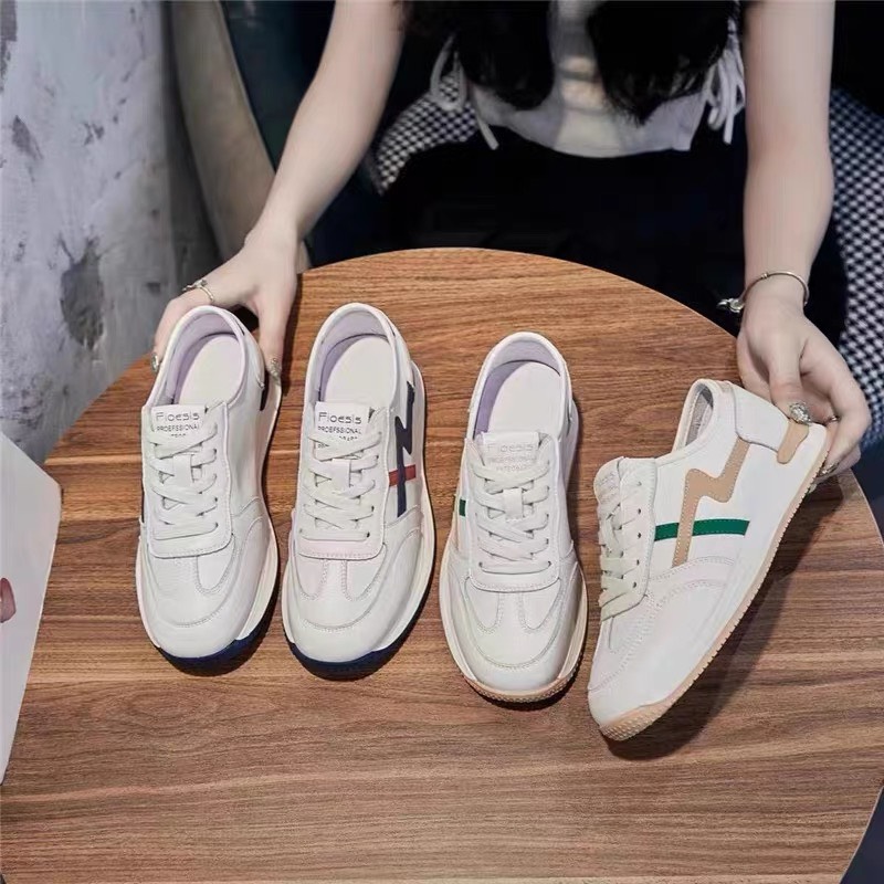 Giày Thể Thao Nữ Tăng Chiều Cao Giày Sneaker Đế Độn Hàng Đẹp D350