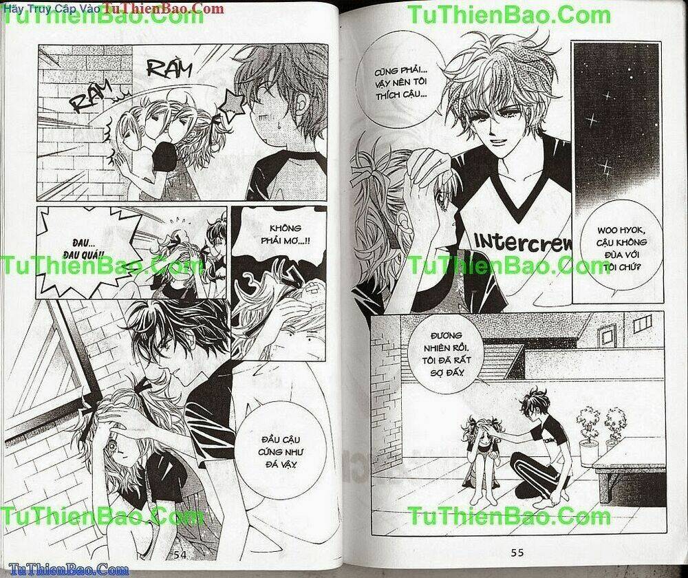 tiểu tử quậy bản đẹp - become habituated to kiss chapter 12 30