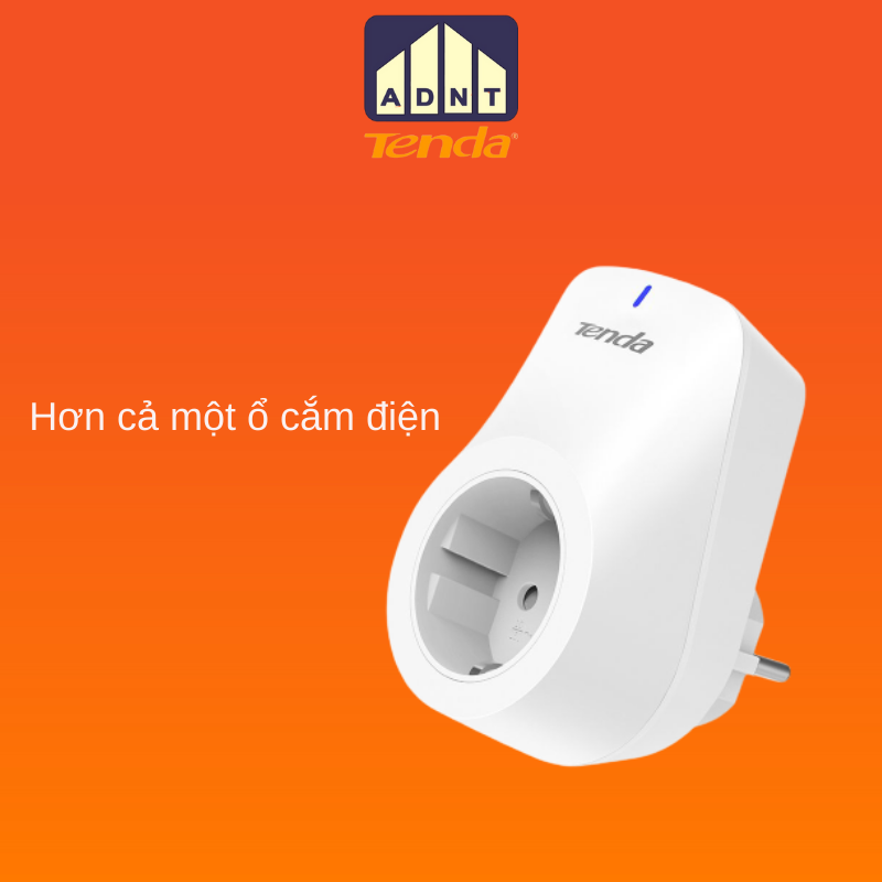 Ổ cắm wifi thông minh bật tắt thiết bị điện từ xa hỗ trợ giọng nói SP3 Tenda hàng chính hãng