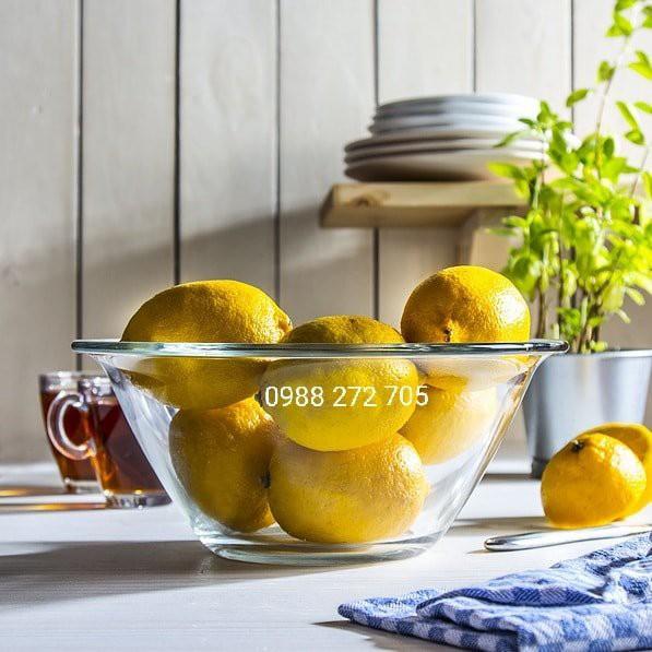 Thố trộn thủy tinh- 2 lít - 1 lít - Bormioli Rocco- Hàng chính hãng