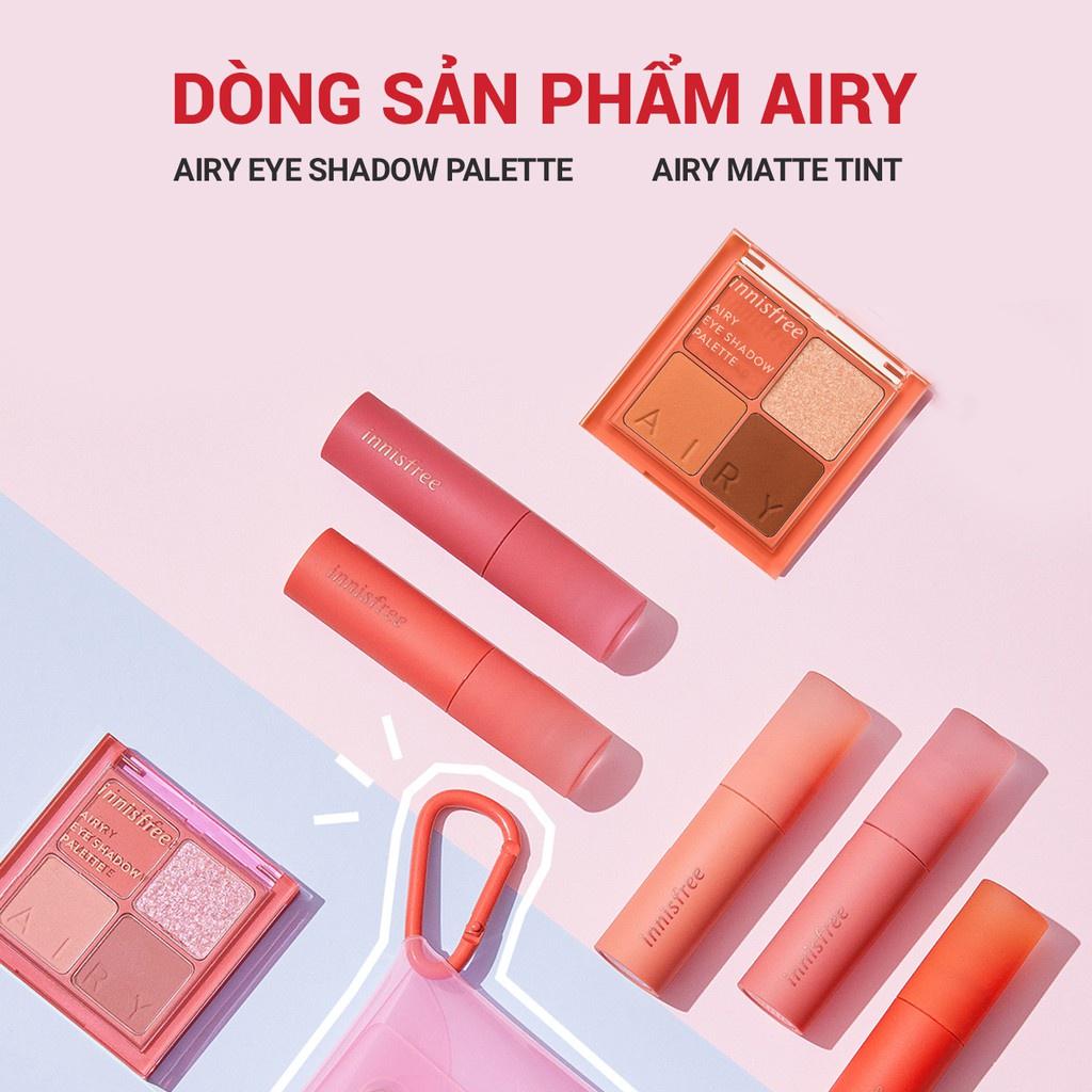 Bảng phấn mắt Airy Mauve Rose innisfree Airy Eye Shadow Palette 7.1g