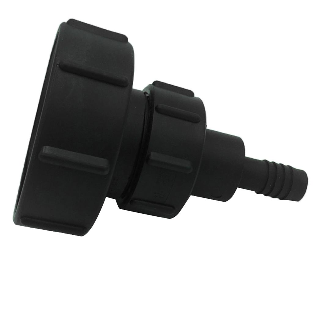 1000L IBC Water Tank Adaptor Coarse Thread Hose Fitting 95mm to 20/25/32/40/50mm