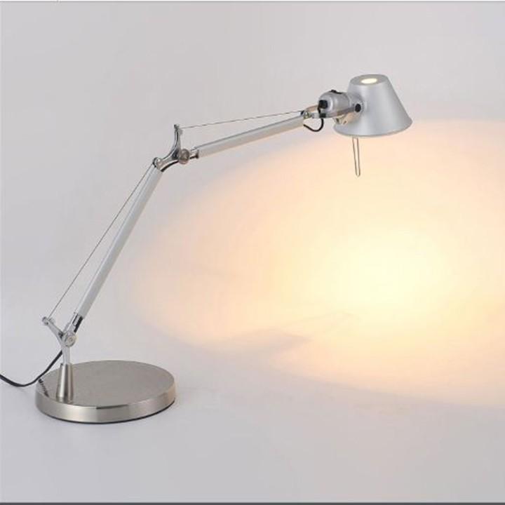Đèn bàn làm việc cao cấp IKICHI LAMP DT02 màu bạc