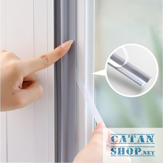 Cuộn 3m RON CHẶN KHE CỬA ĐA NĂNG CHỐNG GIÓ LÙA, NGĂN CÔN TRÙNG, GIẢM TIẾNG ỒN, KHÓI BỤI, GIỮ NHIỆT GD492-Roncua