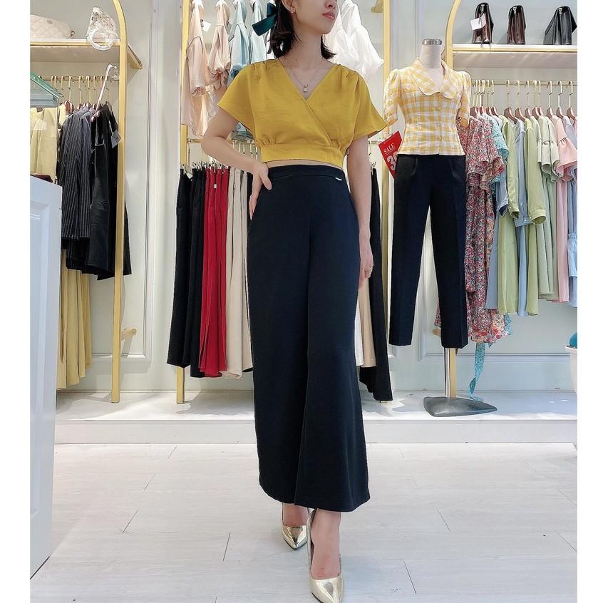 Quần Culottes Ống rộng cạp cao BY AGUST DESIGN