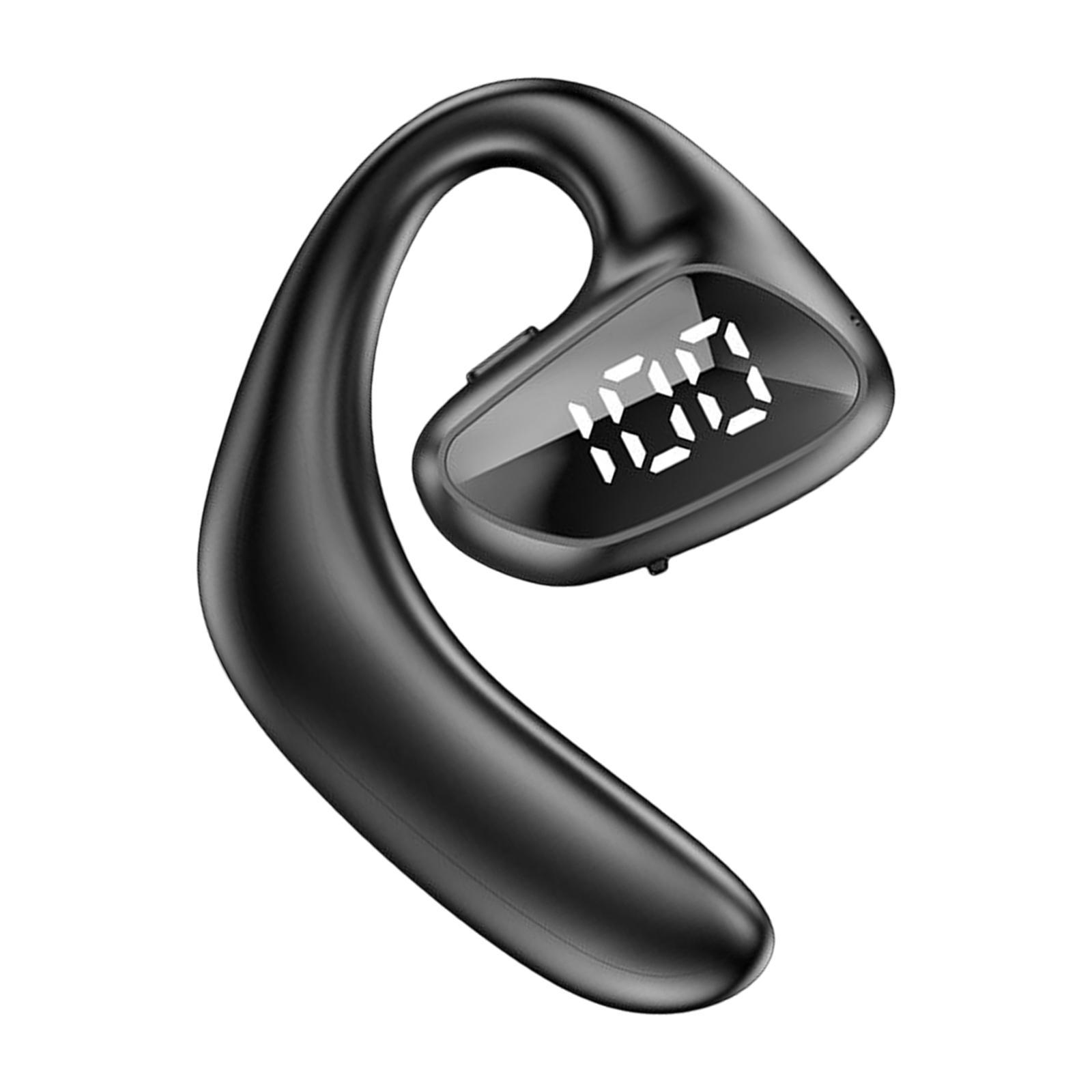 Headset Earhook Noise Cancelling Long Standby Time Single Ear for Driving