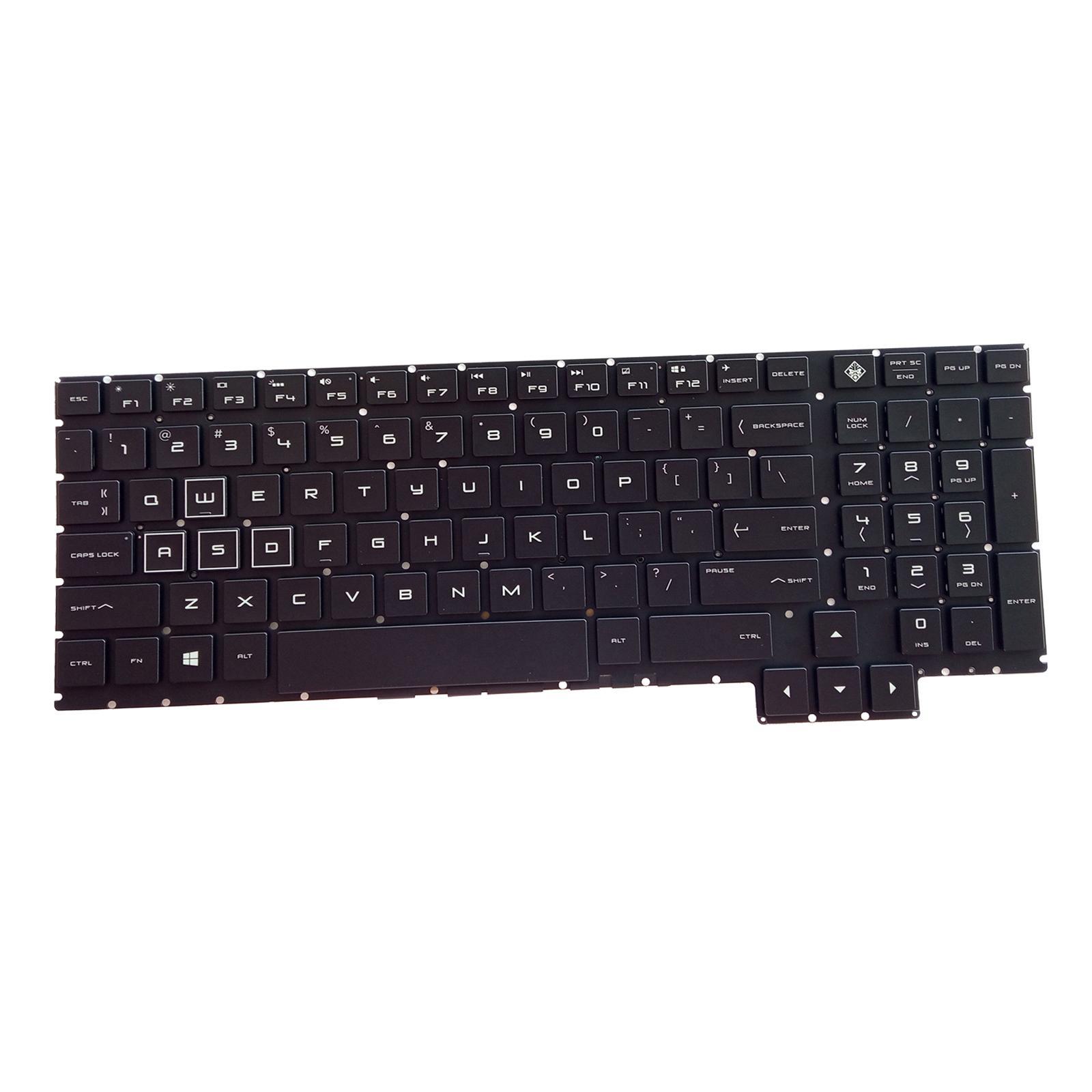 US Layout Keyboard Black Professional for 15-Ce199NR 15-Ce198WM Accessory