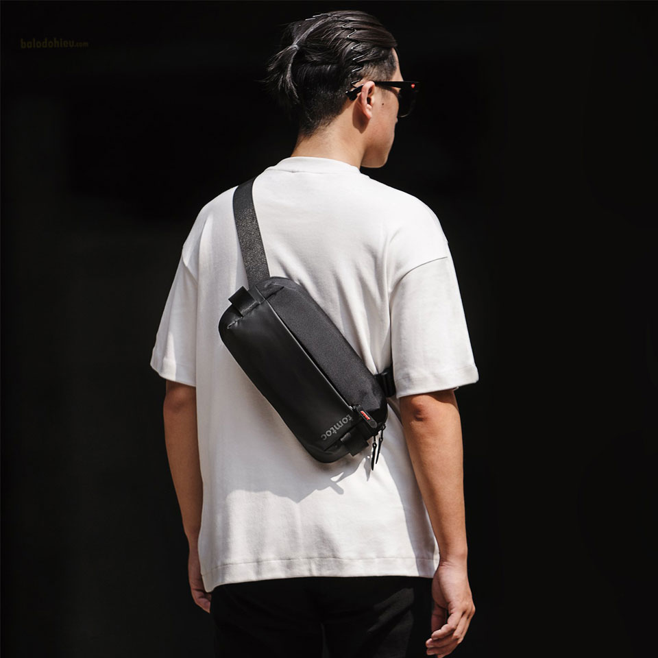 Túi Đeo Chéo Tomtoc H02 Lightweight Codura Sling Bag - đựng phụ kiện, đồ dùng cá nhân