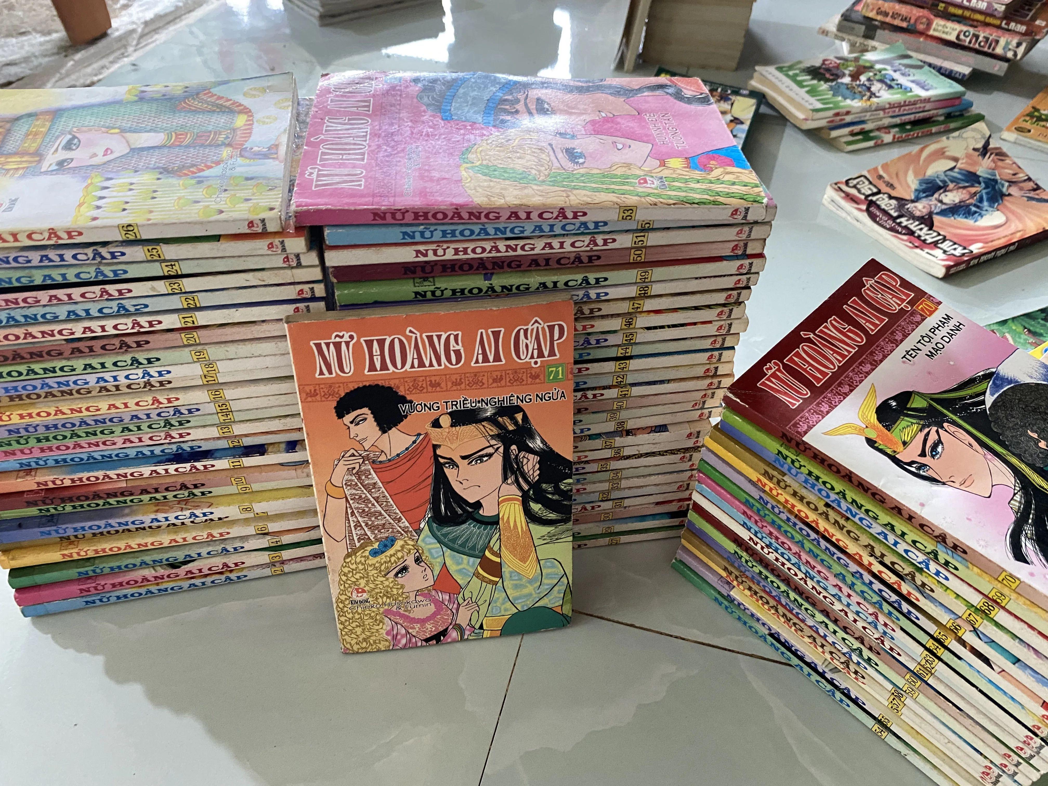 68 cuốn Nữ Hoàng Ai Cập (thiếu tập 1,5,28)