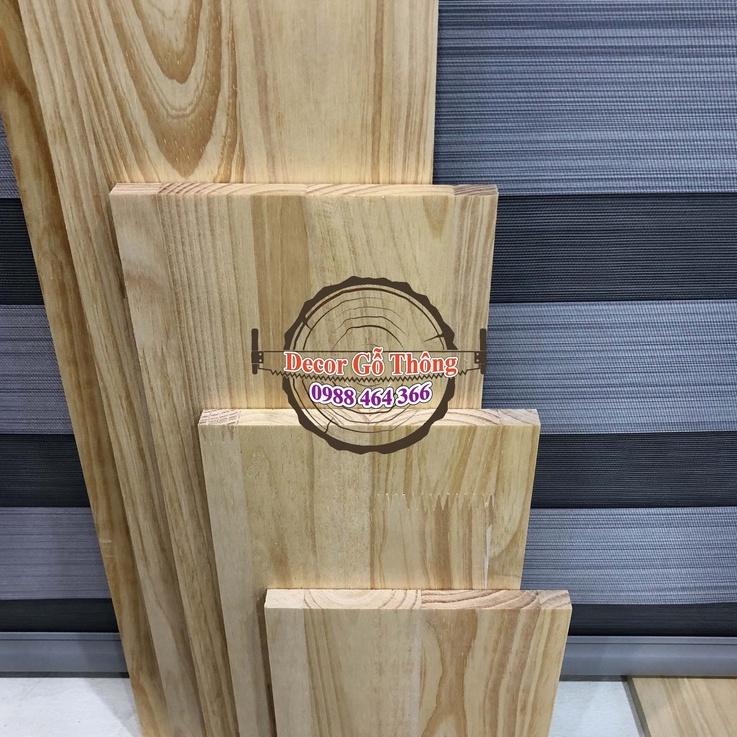 Thanh gỗ thông 15x100cm thẳng không mắt bào mịn