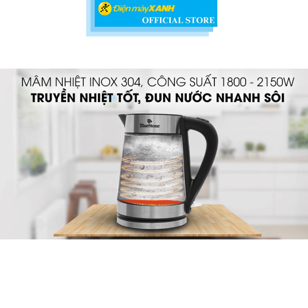 Bình đun siêu tốc BlueStone 1.7 lít KTB-3426 - Hàng Chính Hãng