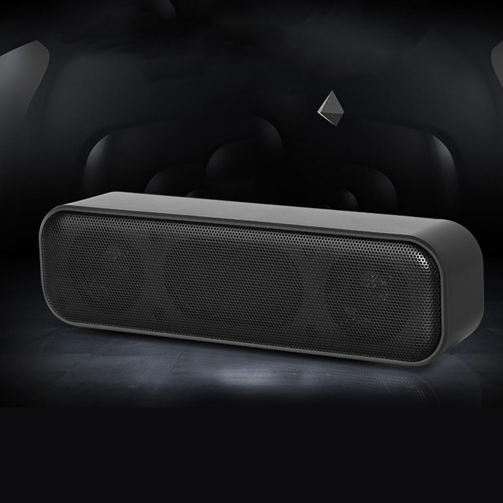 Portable Mini Speaker USB Powered Laptop Soundbar Subwoofer Music Player