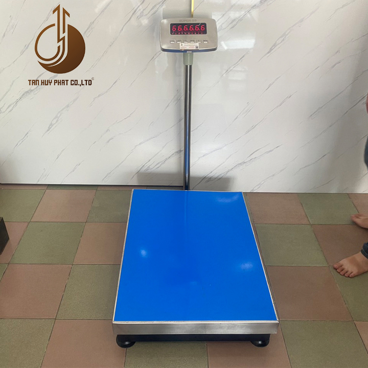 Cân Bàn Điện Tử JWS - Mặt Bàn Cân 600x800MM - Đầu Chỉ Thị Chống Nước