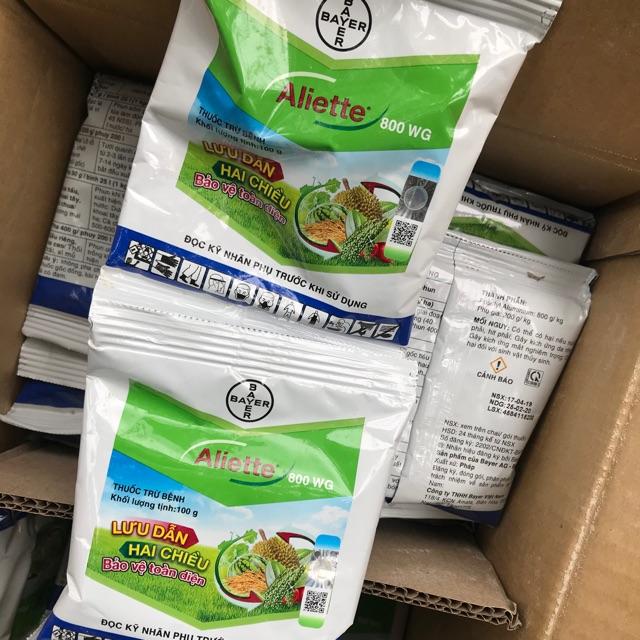 CHẾ PHẨM ĐẶC TRỊ NẤM BỆNH TRÊN CÂY TRỒNG ALIETTE - GÓI 100GRAM