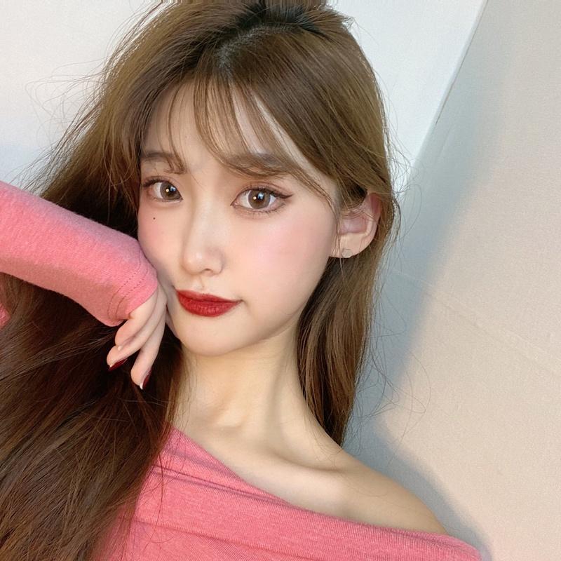 Bông tai nữ thiết kế hình học màu vàng màu đen cá tính phụ kiện trang sức