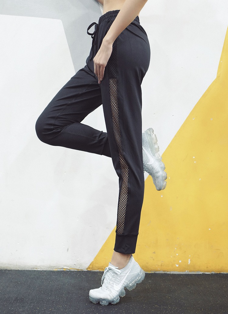 QUẦN JOGGER NỮ PHỐI LƯỚI VẢI THUN DÀY DẶN HÀNG VIỆT NAM CHẤT LƯỢNG CAO