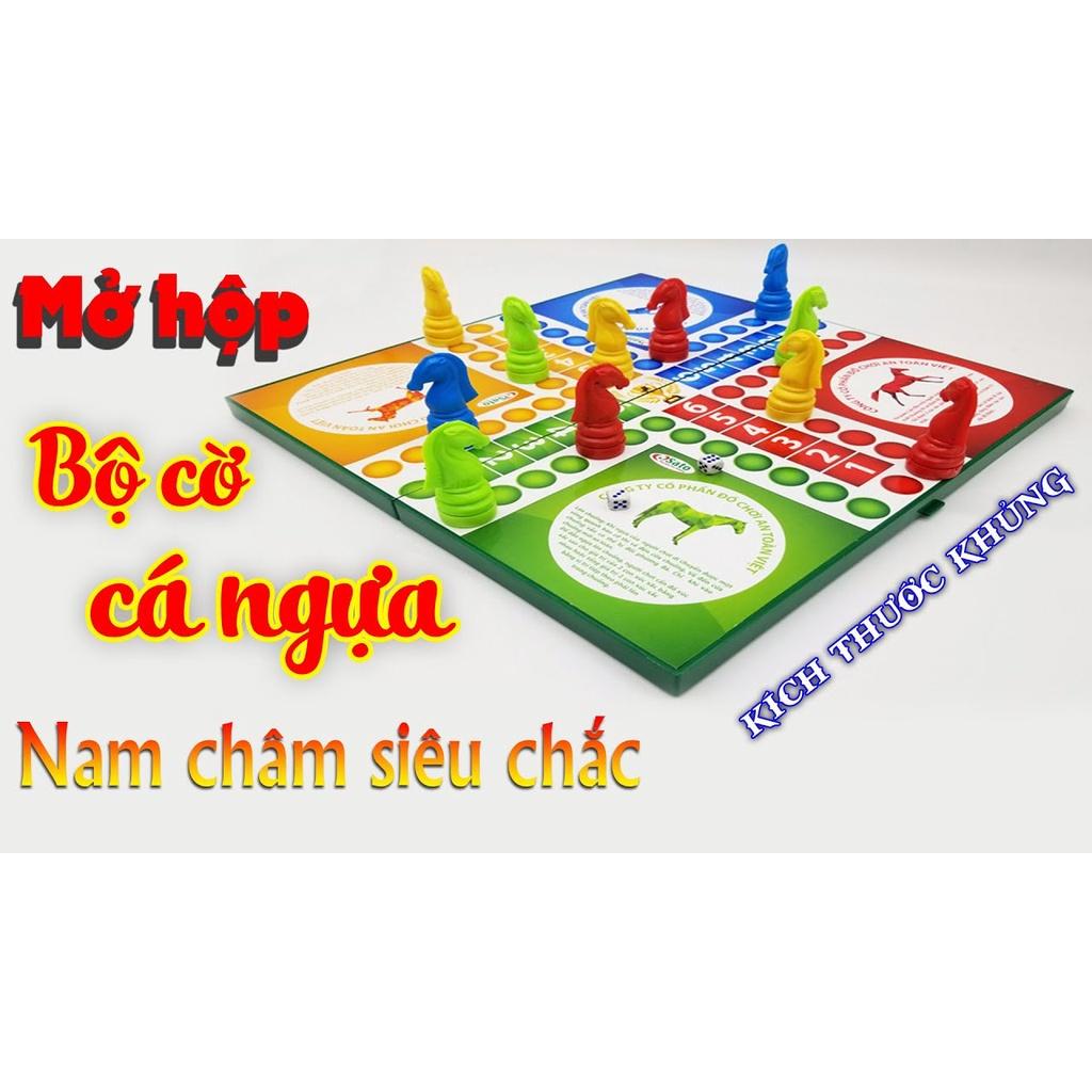 Đồ chơi cờ cá ngựa nam châm, đồ chơi xúc xắc nhựa an toàn giải trí, đồ chơi thông minh giáo dục cho bé