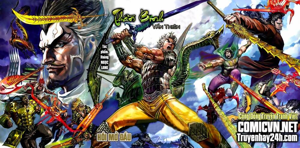 thần binh vấn thiên chapter 1 1