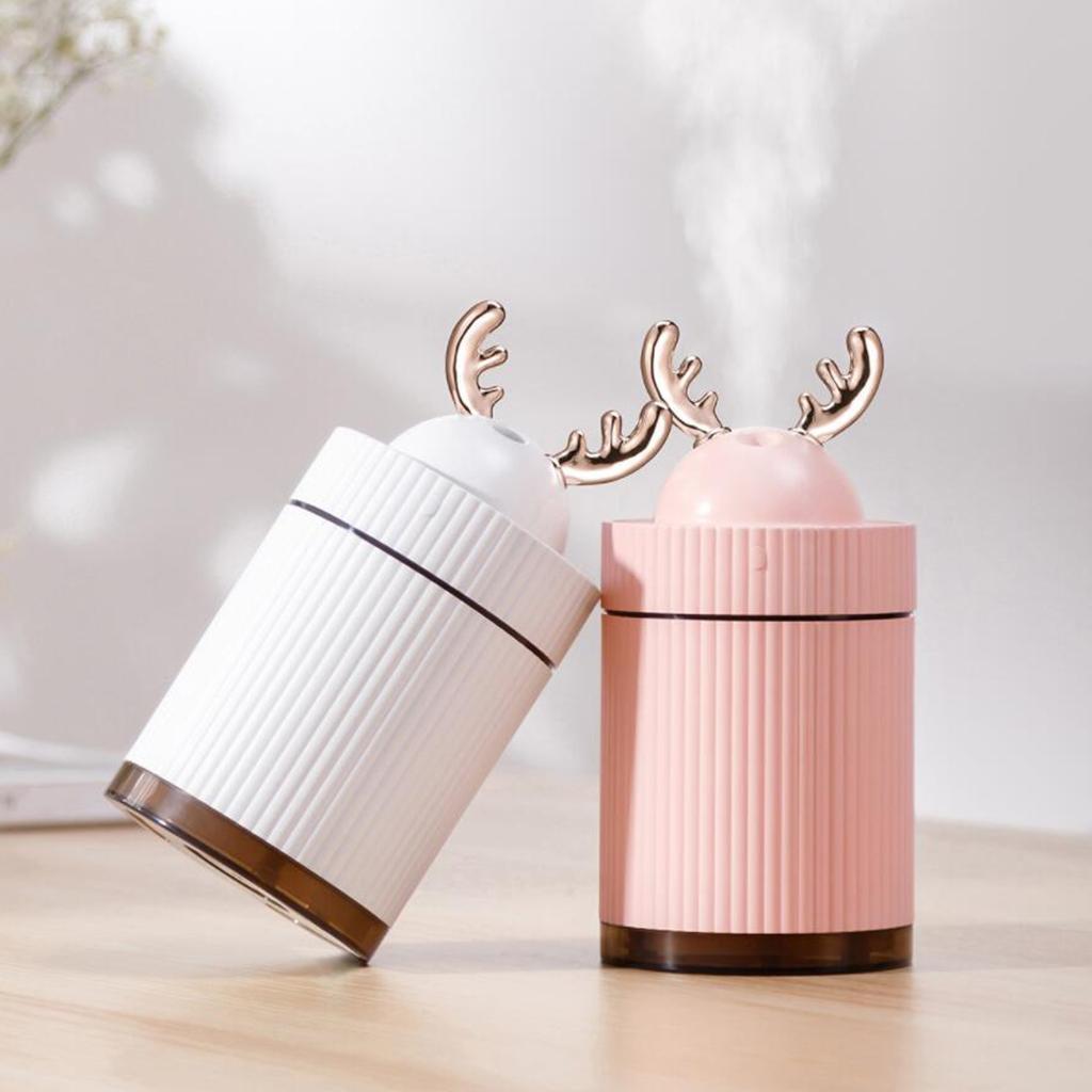 USB Air Mist Humidifier Essential Oil Diffuser Aroma Diffuser 260ml White