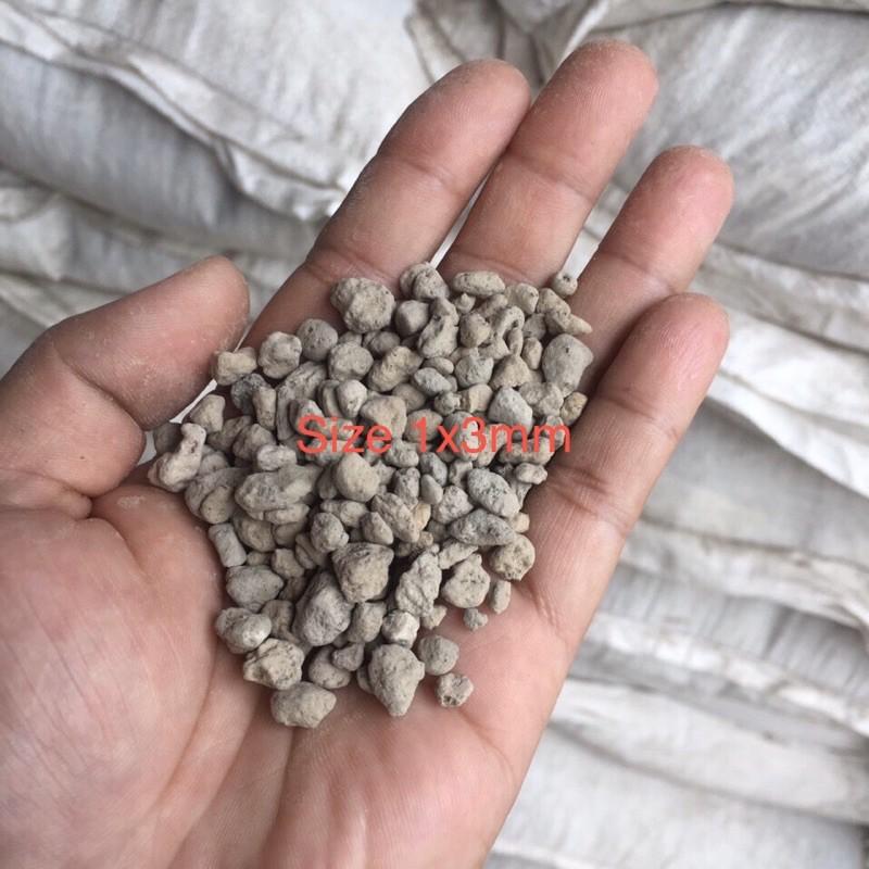 1Kg đá bọt Pumice Indonesia size 1-3mm - siêu rẻ, chất lượng - phù hợp cho sen đá, xương rồng