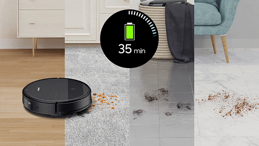 Robot hút bụi, lau nhà Samsung Powerbot-E - Hàng chính hãng
