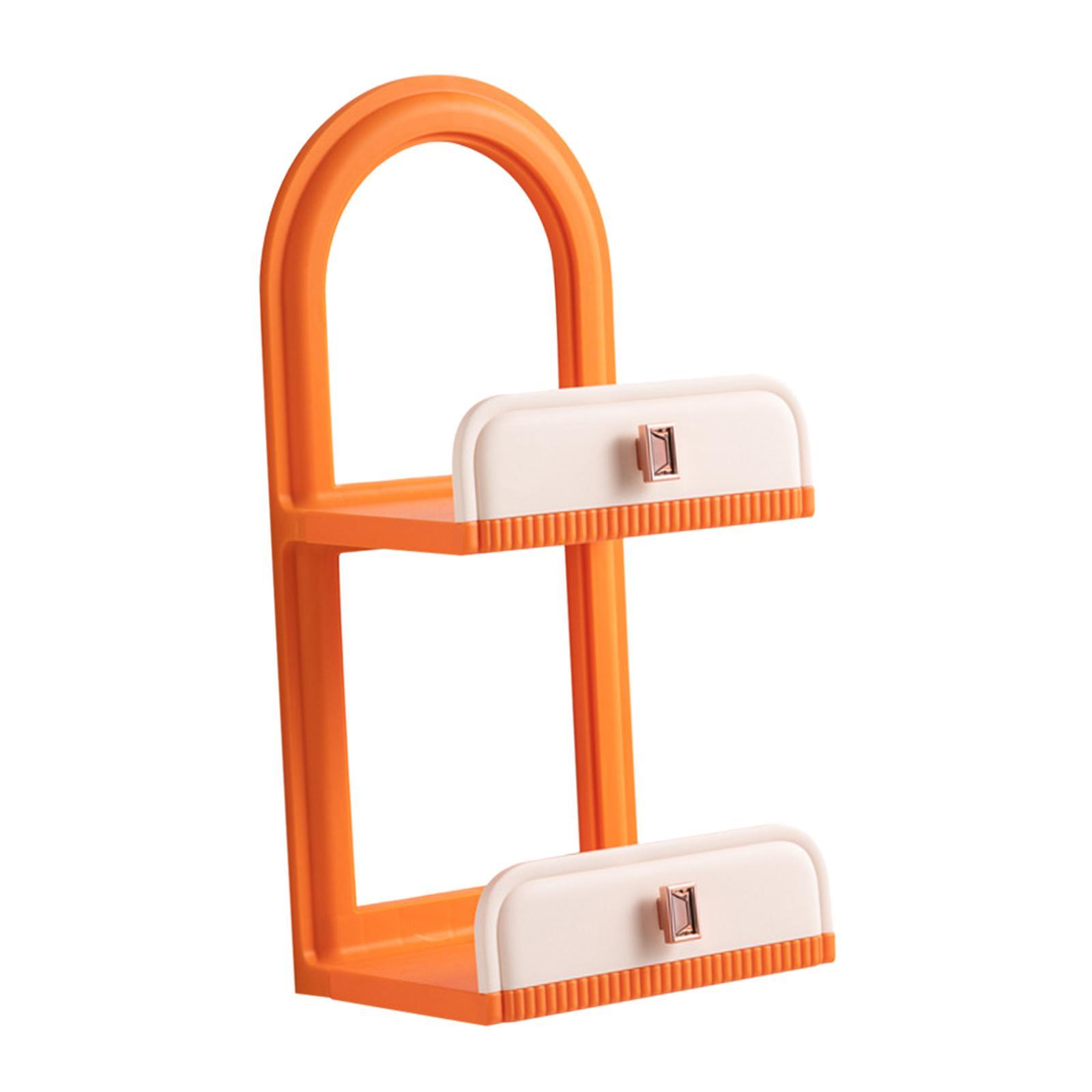 Cosmetic Holder Storage Shelf Makeup Display Rack for Kitchen Cupboard