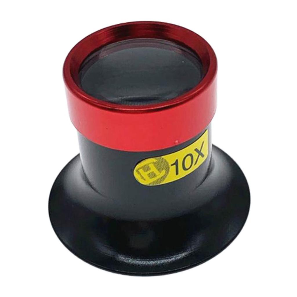 Monocular Magnifying Glass Loupe Lens Magnifier Jewelry Repair Tool 10X