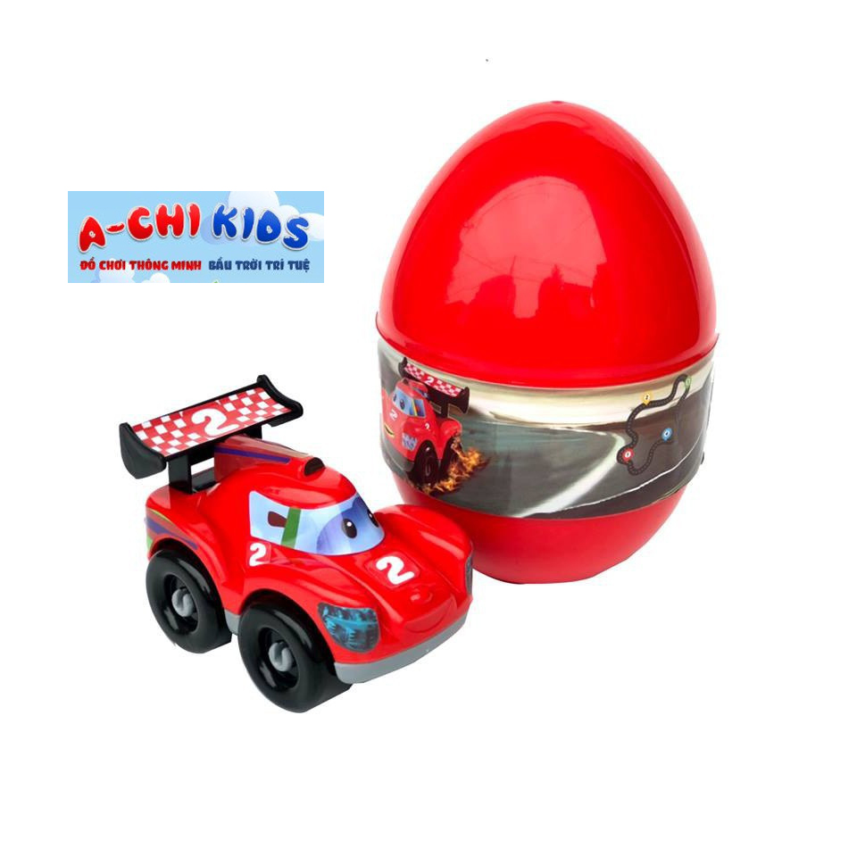 Đồ Chơi Mô Hình -  Bộ Đồ Chơi Bóc Trứng Lắp Ghép Ô Tô Xe Cứu Hỏa Bằng Nhựa Hàng Việt Nam Món Quà Cho Bé Khám Phá